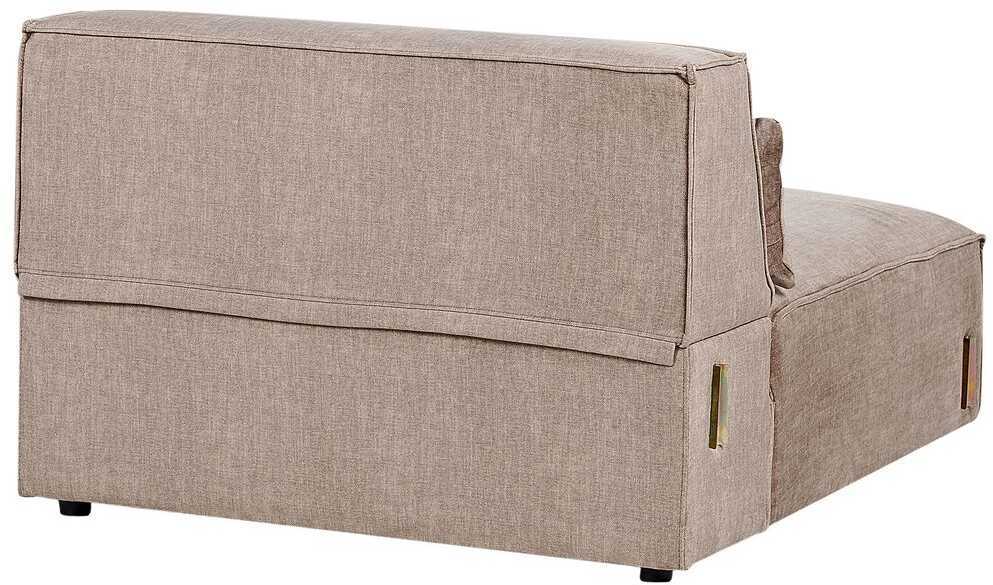 Beliani Dvivietė modulinė sofa HELLNAR, šviesiai ruda