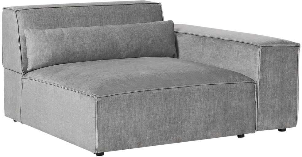 Beliani Dvivietė modulinė sofa HELLNAR pilka