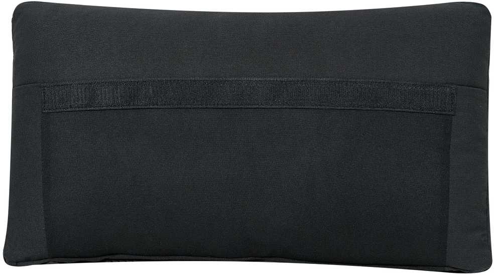 Beliani Modulinė U formos sofa 5 asmenims UNSTAD Juoda