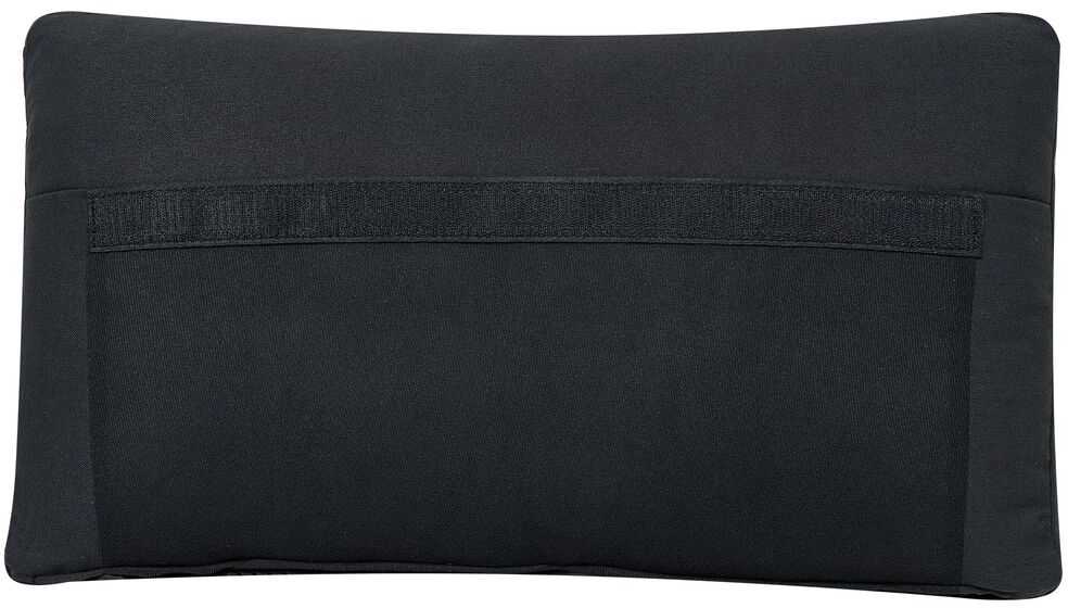 Beliani Modulinė U formos sofa 5 asmenims UNSTAD Juoda