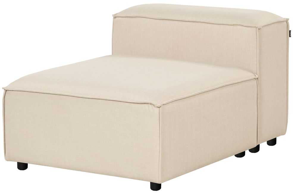 Beliani Modulinė kampinė sofa 4 asmenims ARDAL, smėlio spalvos, dešininė