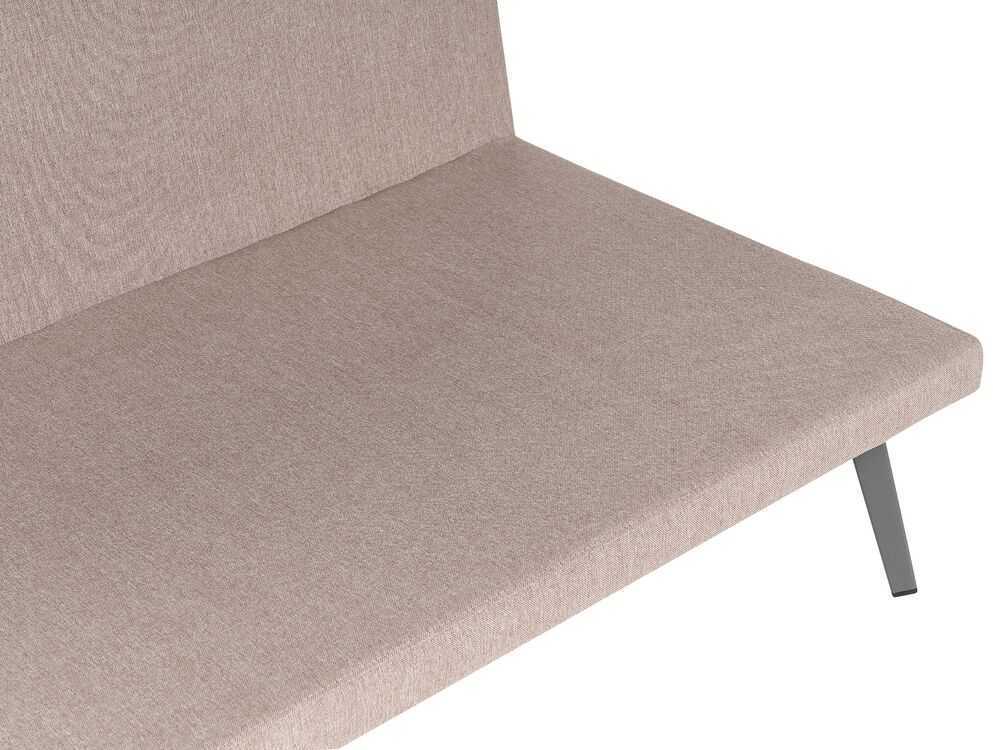 Beliani 3 vietų sodo sofa LORETELLO dešininė, smėlio spalvos