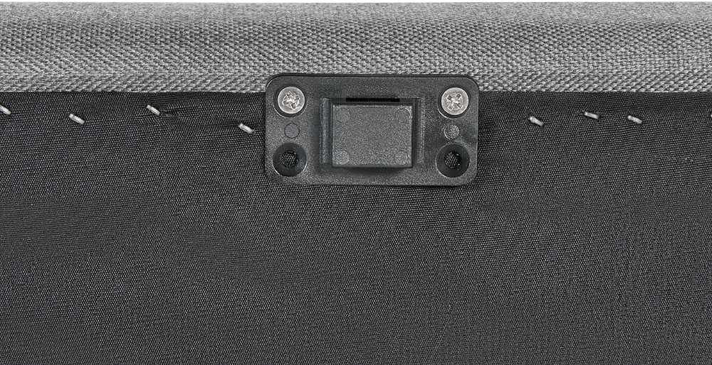 Beliani Sodo sofa 3 asmenims LORETELLO dešininė pilka