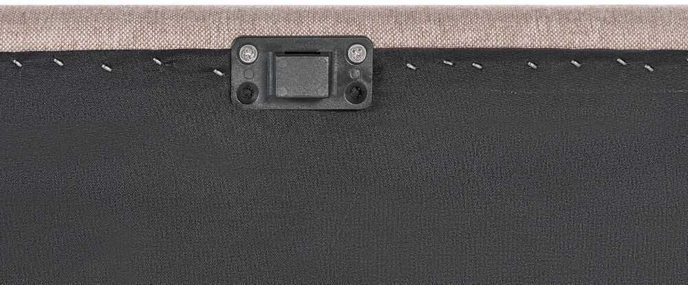 Beliani 3 vietų sodo sofa LORETELLO dešininė, smėlio spalvos