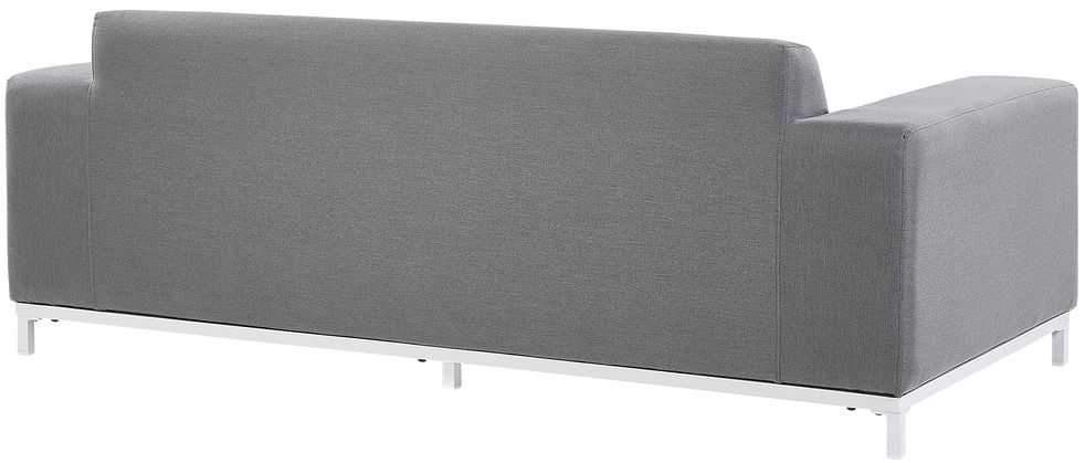 Beliani Dvivietė sodo sofa ROVIGO Pilka