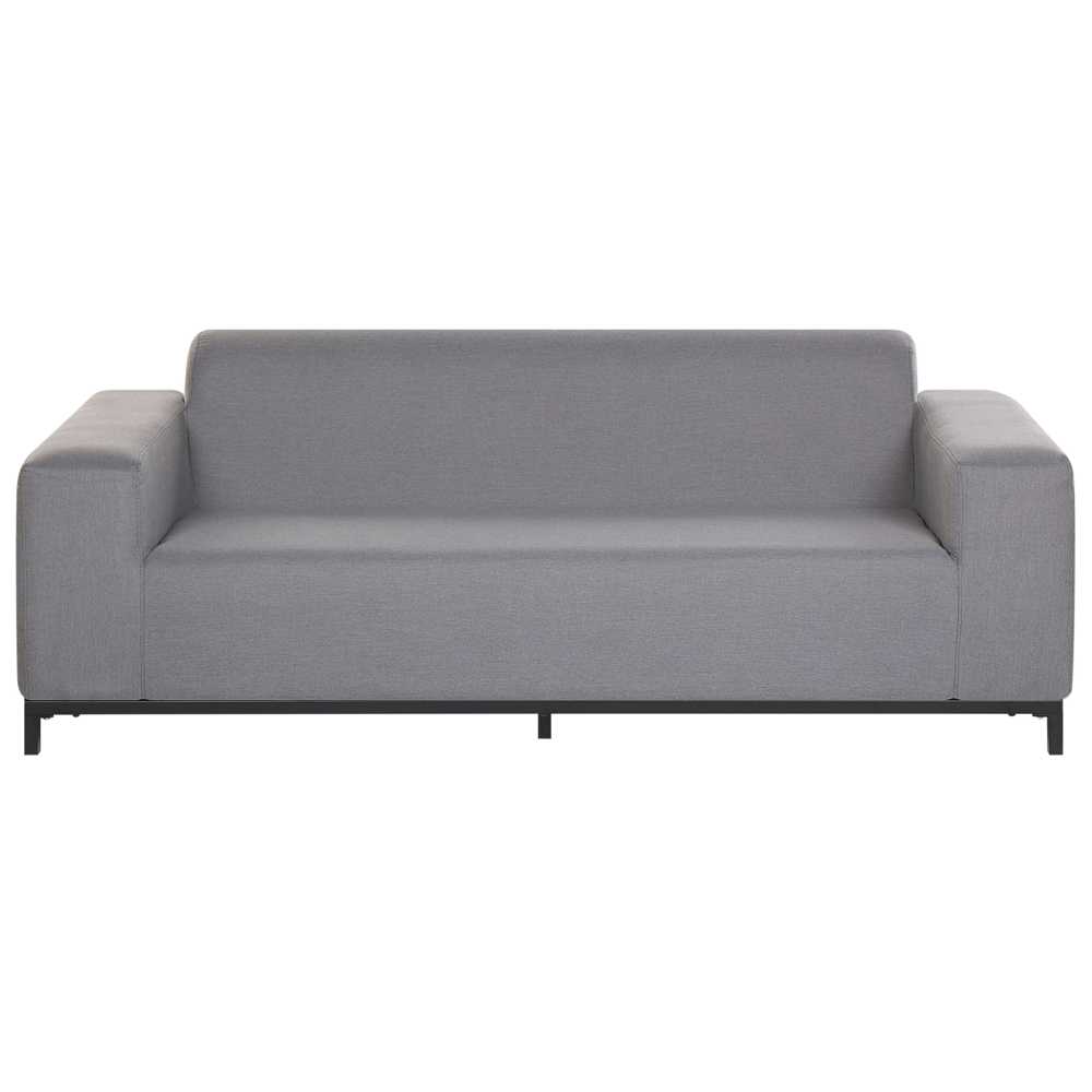 Beliani 2 vietų sodo sofa ROVIGO pilka