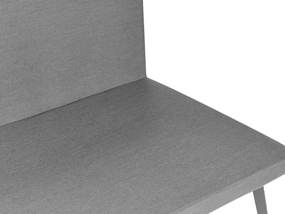 Beliani 5 vietų sodo kampinė sofa LORETELLO pilka