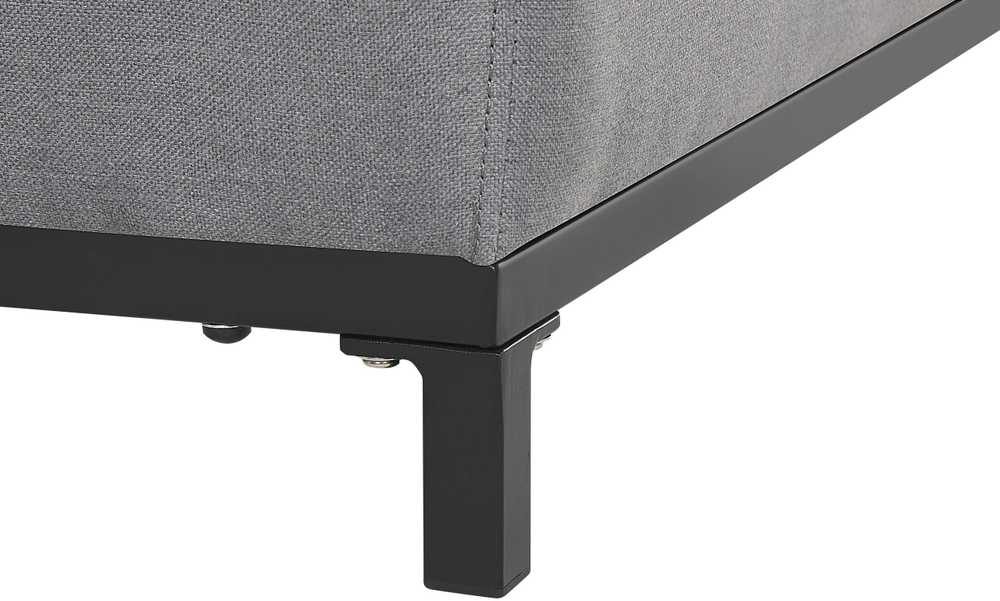 Beliani 2 vietų sodo sofa ROVIGO pilka