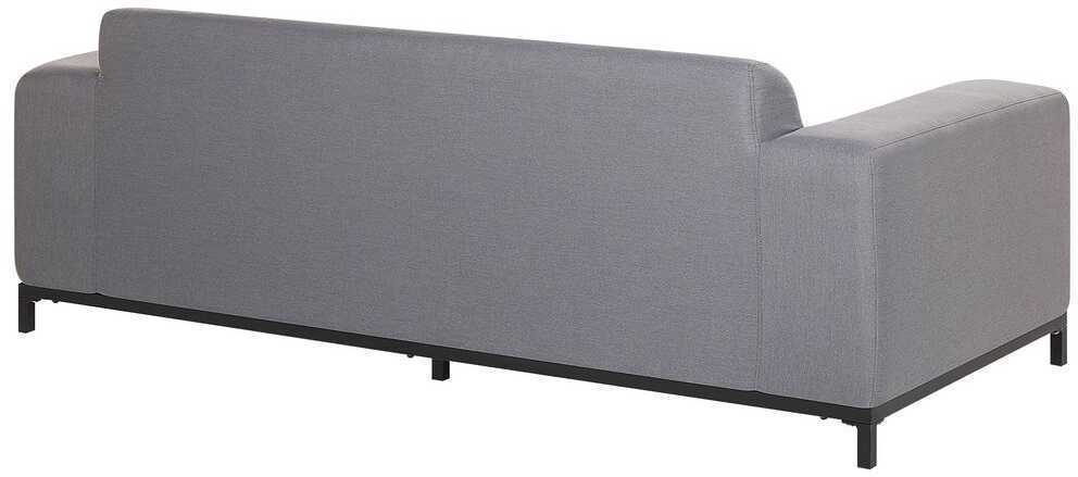 Beliani 2 vietų sodo sofa ROVIGO pilka