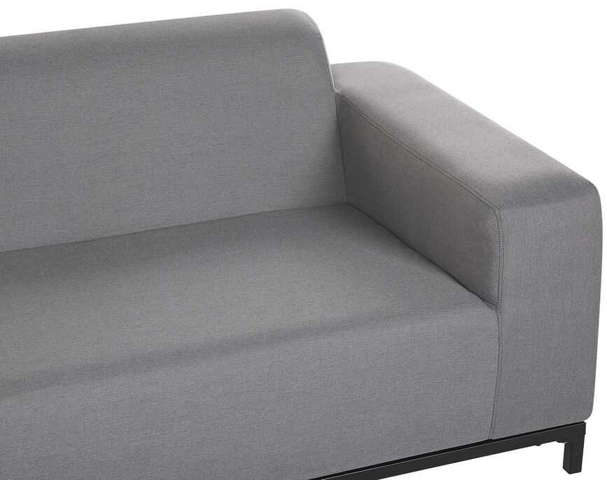 Beliani 2 vietų sodo sofa ROVIGO pilka