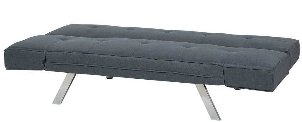 Beliani Trivietė išskleidžiama sofa BRISTOL tamsiai mėlyna