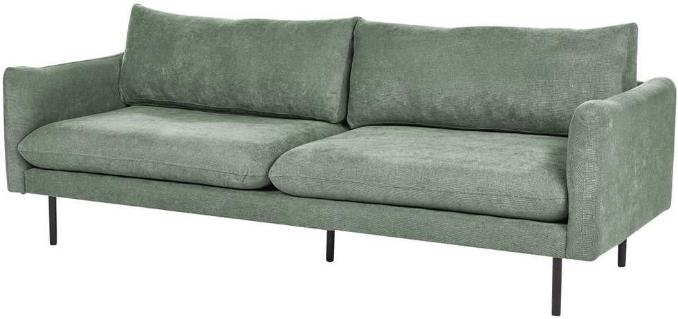 Beliani Trivietė sofa VINTERBRO šviesiai žalia