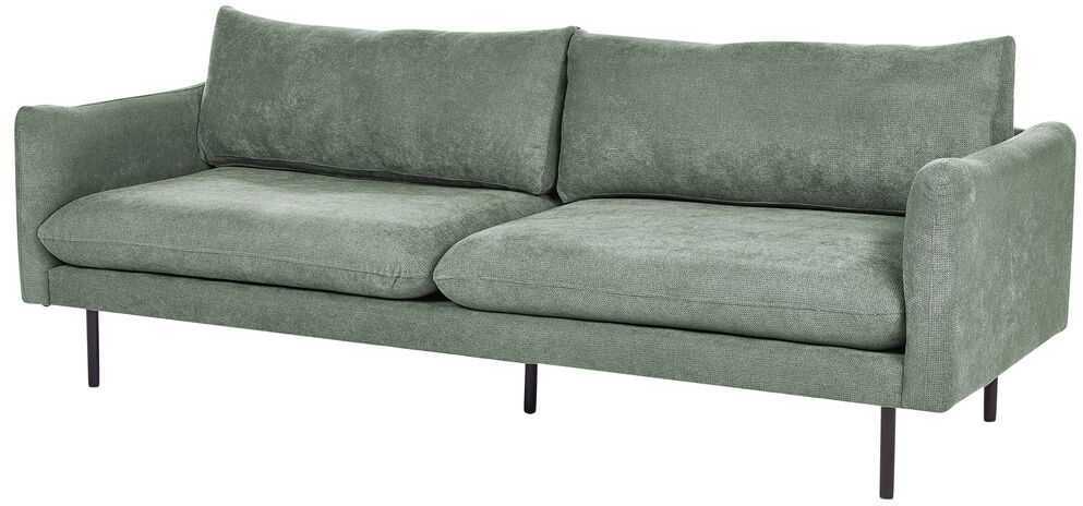 Beliani Trivietė sofa VINTERBRO šviesiai žalia