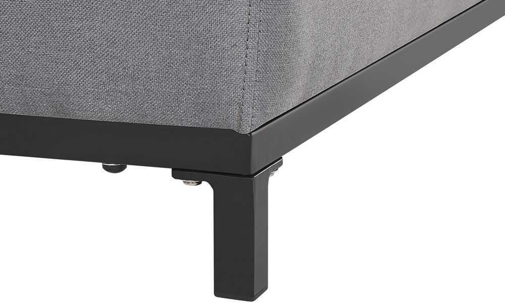 Beliani 2 vietų sodo sofa ROVIGO pilka