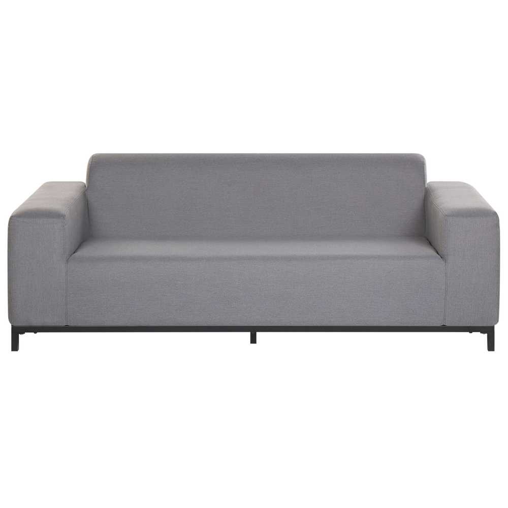 Beliani 2 vietų sodo sofa ROVIGO pilka