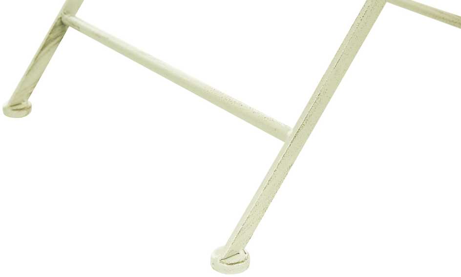 Beliani Bistro staliukas BIVIO 70 cm 70 cm metalinis šviesiai žalias