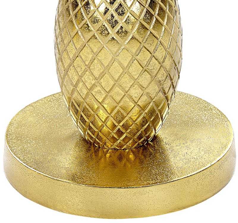 Beliani Šoninis staliukas PANNOUVRE metalinis auksinis