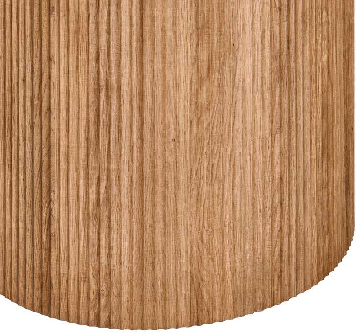 Beliani Valgomojo stalas ALBINA baltas marmuras 120 cm
