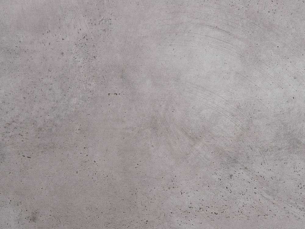 Beliani Valgomojo stalas ODEON Pilkas betono efektas 120 cm 120 cm