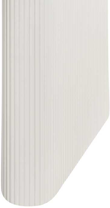 Beliani Valgomojo stalas PEERY baltas 198 cm 93 cm
