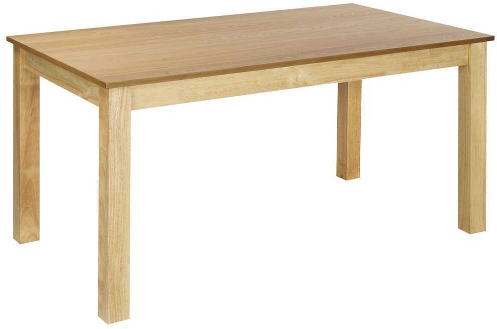 Beliani Išskleidžiamas valgomojo stalas MADURA natūralus uosis 160/240 cm 90 cm