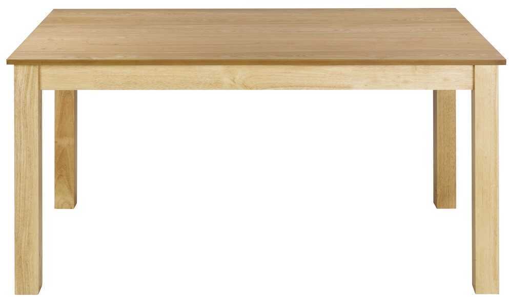 Beliani Išskleidžiamas valgomojo stalas MADURA natūralus uosis 160/240 cm 90 cm