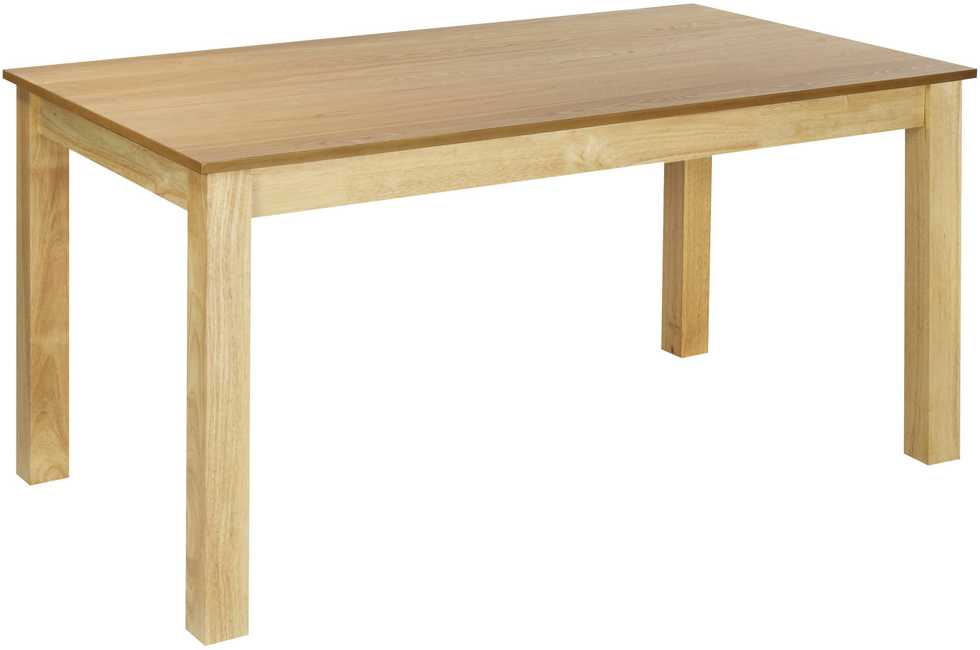 Beliani Išskleidžiamas valgomojo stalas MADURA natūralus uosis 160/240 cm 90 cm