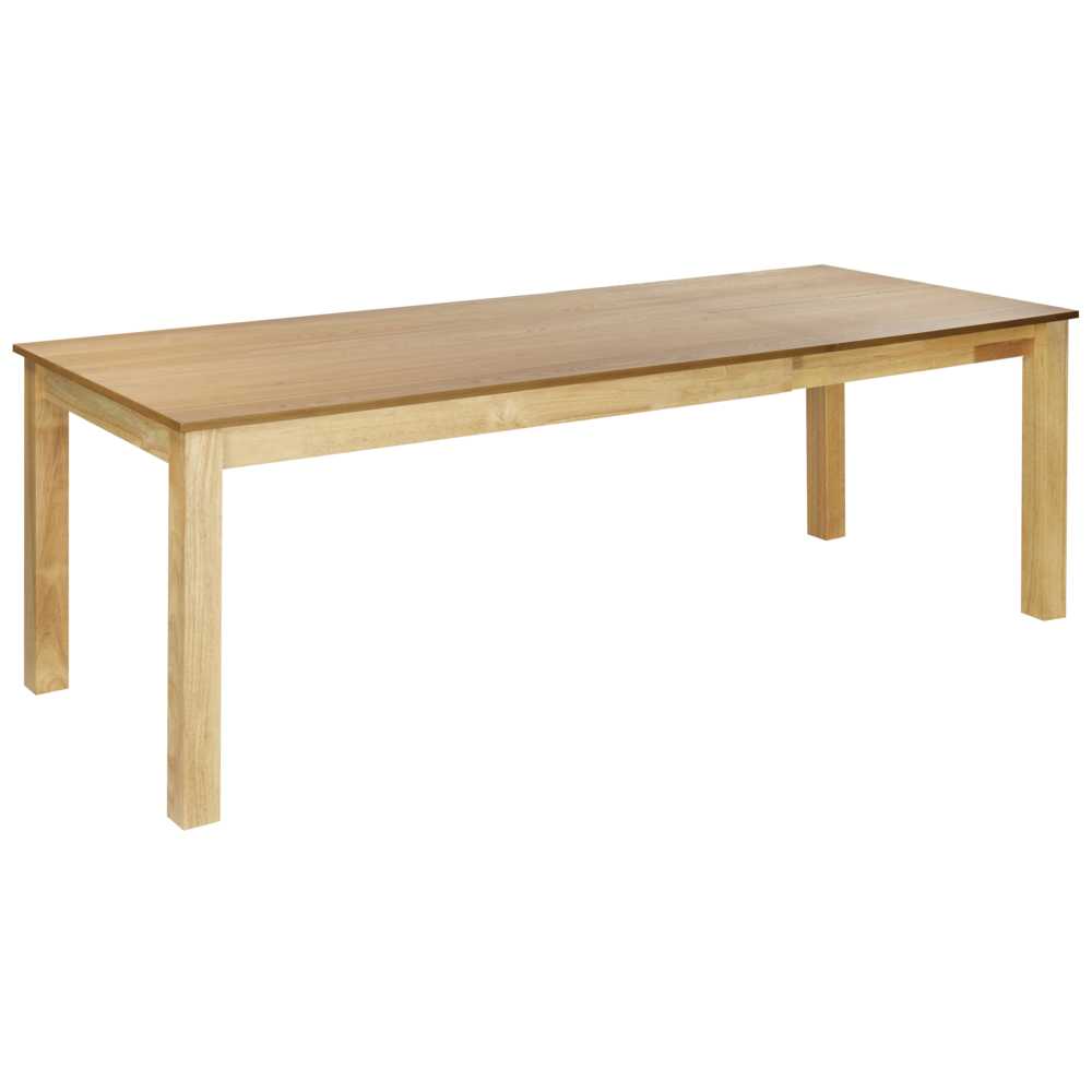 Beliani Išskleidžiamas valgomojo stalas MADURA natūralus uosis 160/240 cm 90 cm
