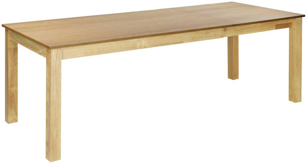 Beliani Išskleidžiamas valgomojo stalas MADURA natūralus uosis 160/240 cm 90 cm
