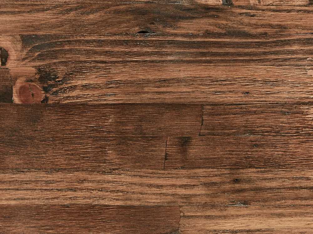Beliani Valgomojo stalas WARTON tamsiai rudas, 180x90 cm, pušies mediena