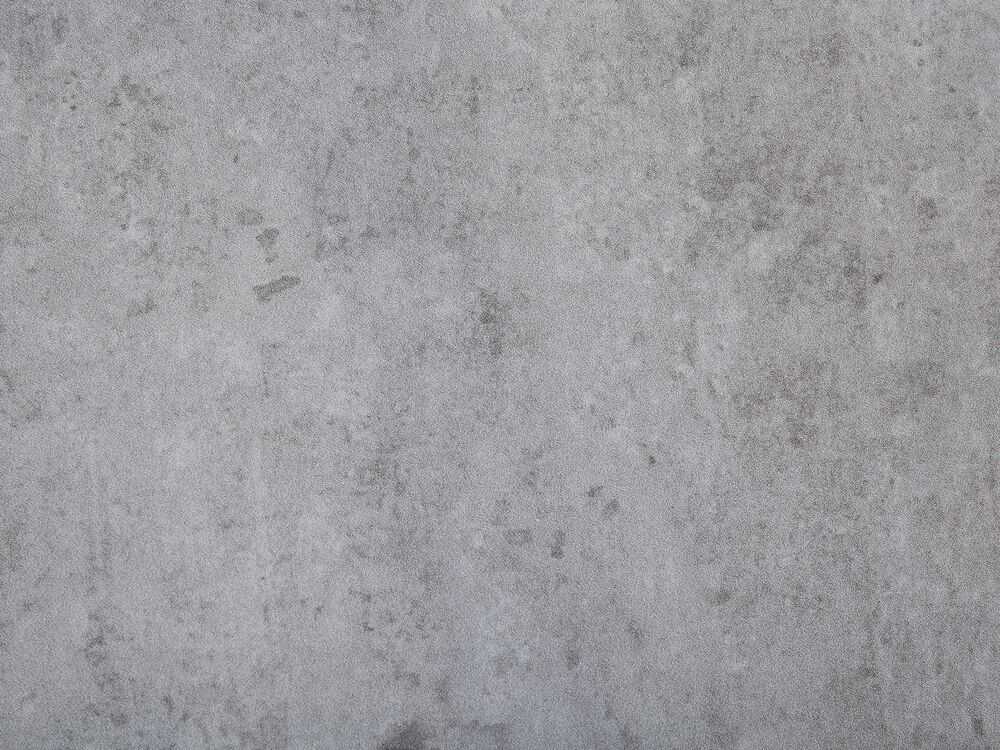 Beliani Sodo stalas MALETTO 120 cm stiklinis pilkas