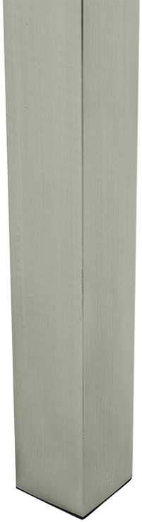 Beliani Sodo stalas GROSSETO 220 cm 100 cm grūdintas stiklas skaidrus