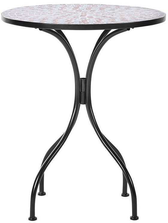 Beliani Bistro staliukas CARPINO 60 cm juodas