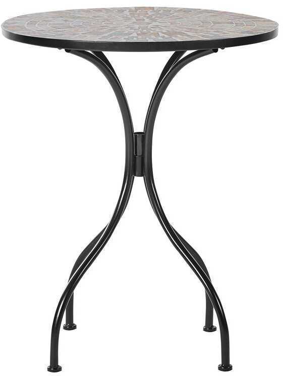 Beliani Bistro stalas CASARIO, 60 × 60 cm, juodas