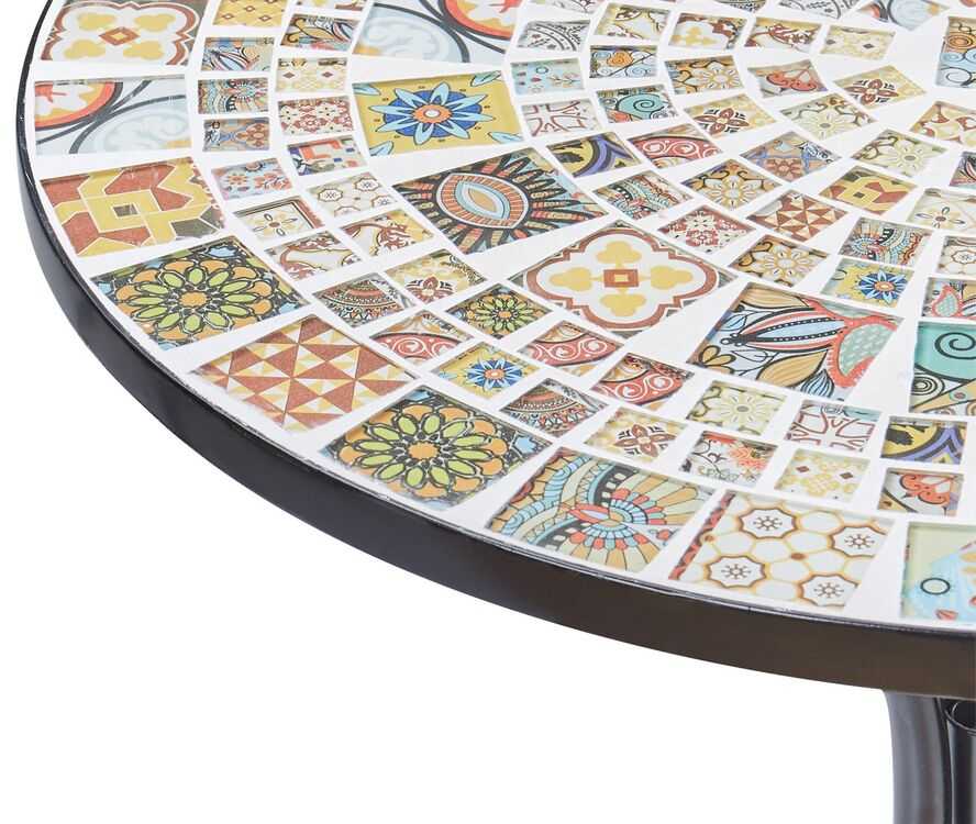Beliani Bistro stalas CASARIO, 60 × 60 cm, juodas