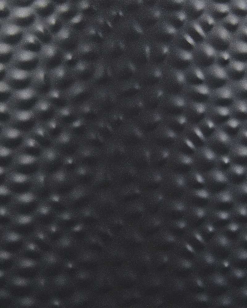 Beliani Gėlių stovas LEIKA 29 cm juodas metalinis