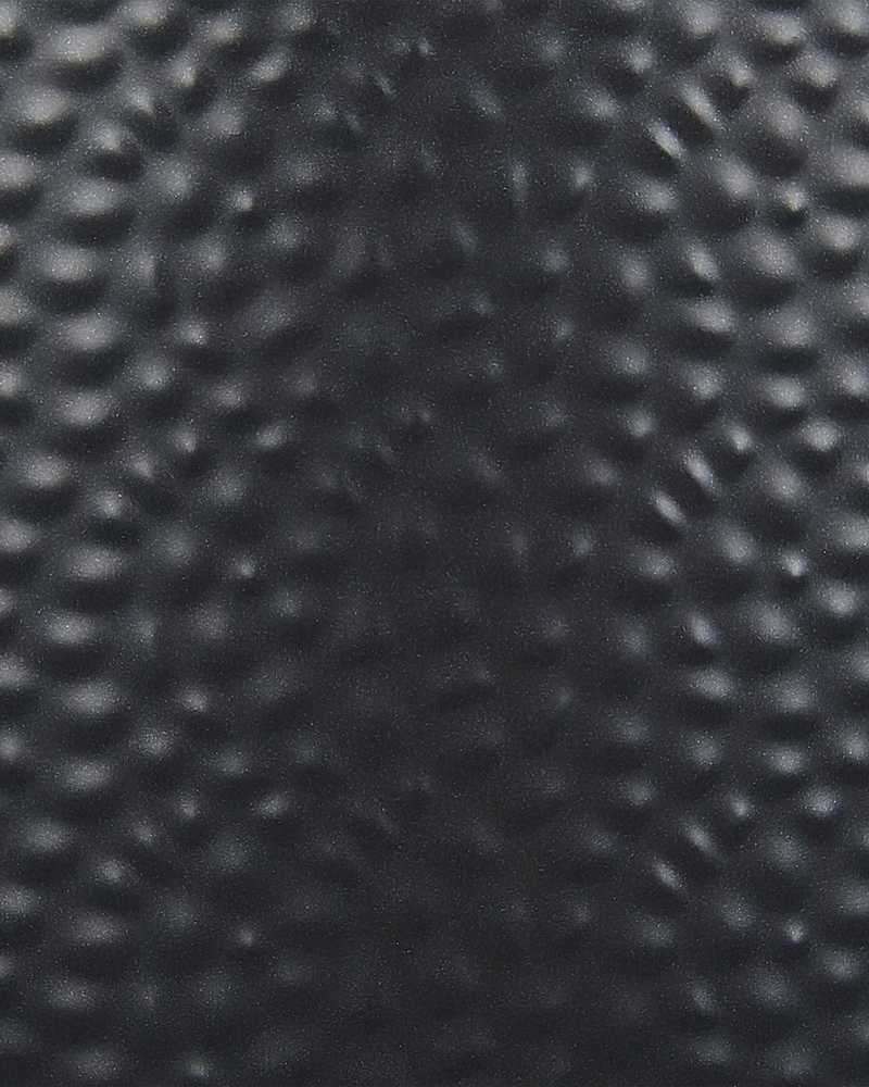 Beliani Gėlių stovas LEIKA 29 cm juodas metalinis