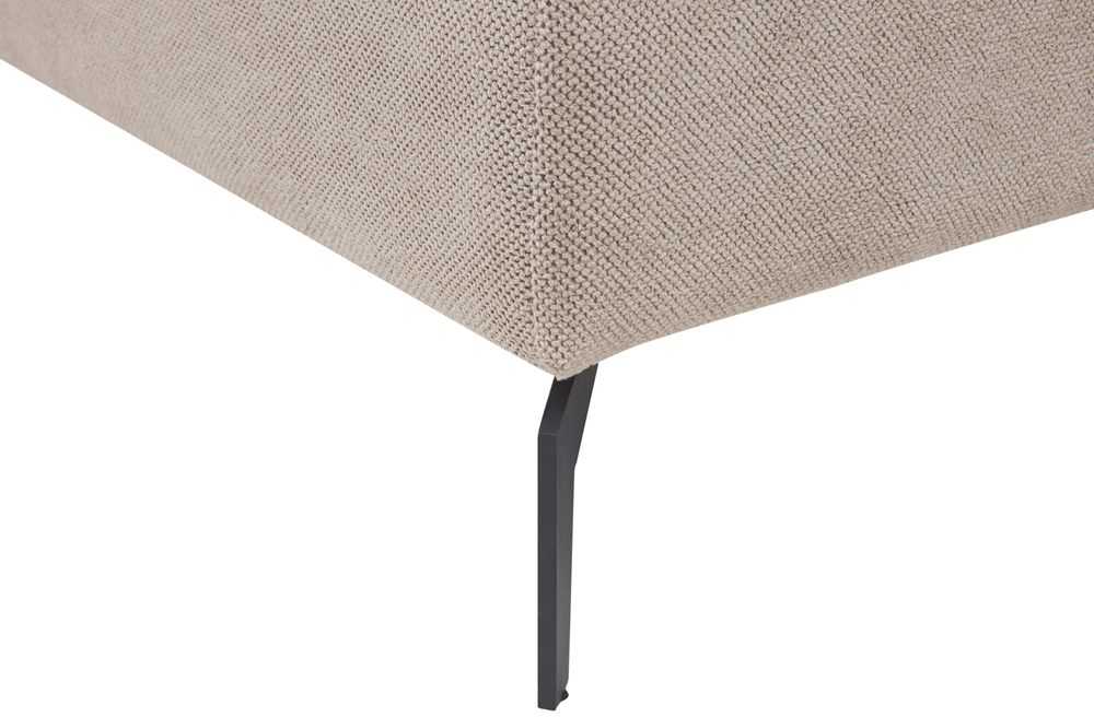 Sofa Beliani Šezlongas CHARMES smėlio pilkumo spalvos
