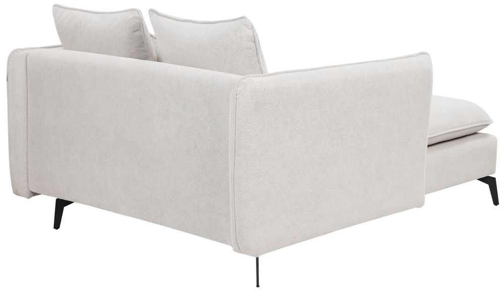 Sofa Beliani Šezlongas CHARMES šviesiai smėlio spalvos
