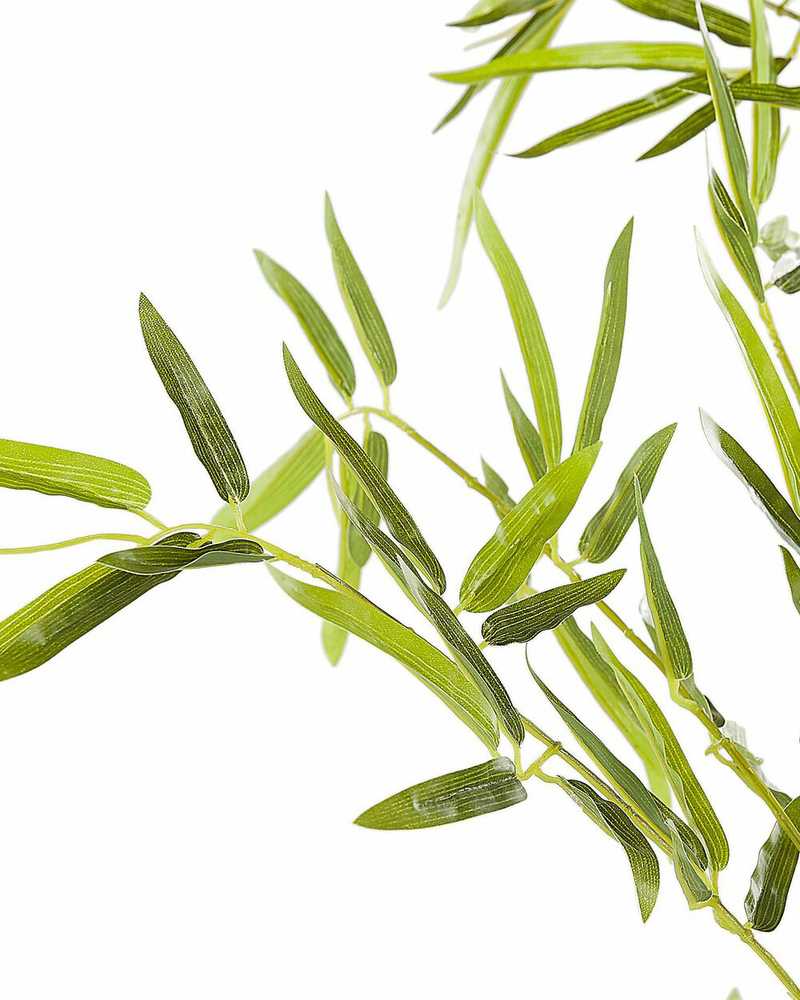 Beliani Dirbtinis augalas BAMBUSA VULGARIS 100 cm žalios spalvos