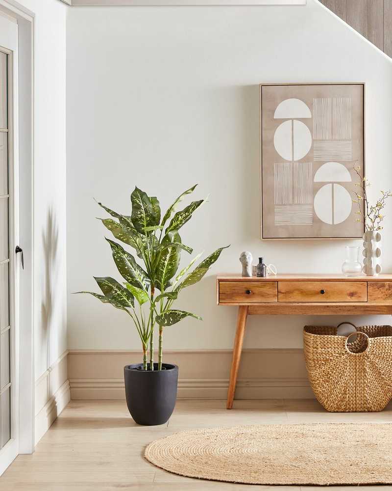 Beliani Dirbtinis augalas DIEFFENBACHIA 110 cm žalias