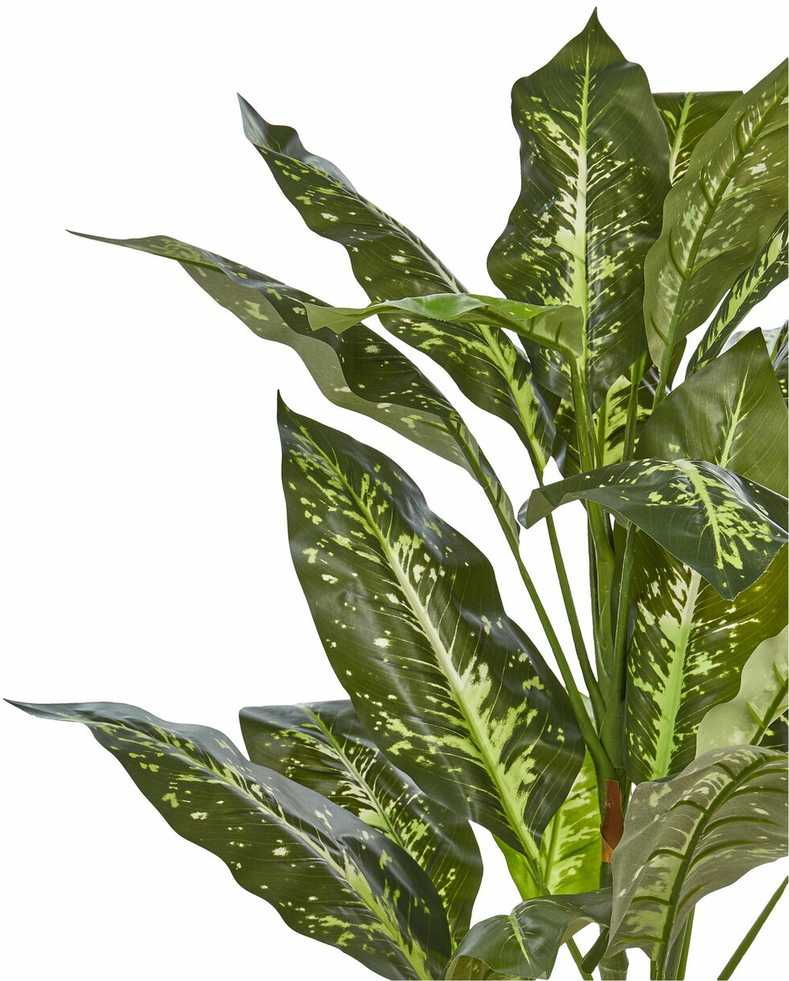 Beliani Dirbtinis augalas DIEFFENBACHIA 110 cm žalias