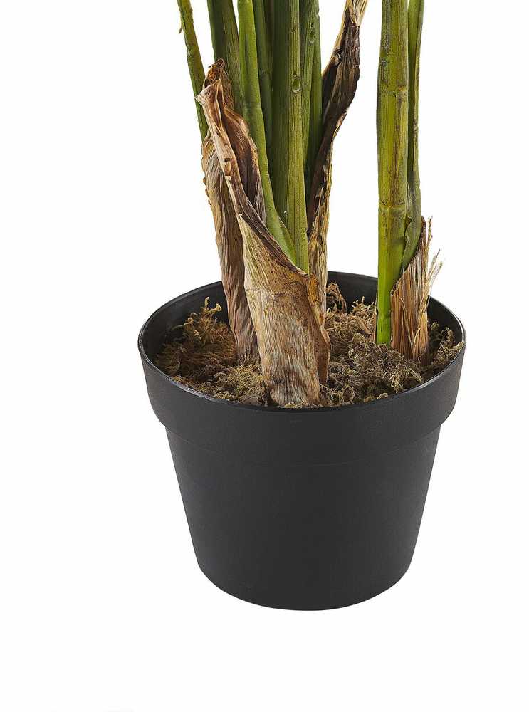 Beliani Dirbtinis augalas STRELITZIA TREE 115 cm žalias