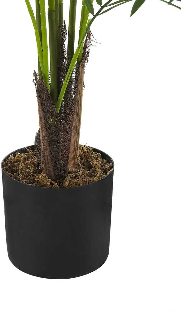 Beliani Dirbtinis augalas ARECA PALM 124 cm žalias