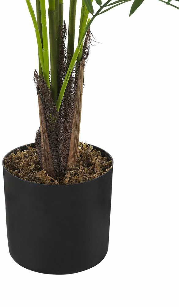 Beliani Dirbtinis augalas ARECA PALM 124 cm žalias