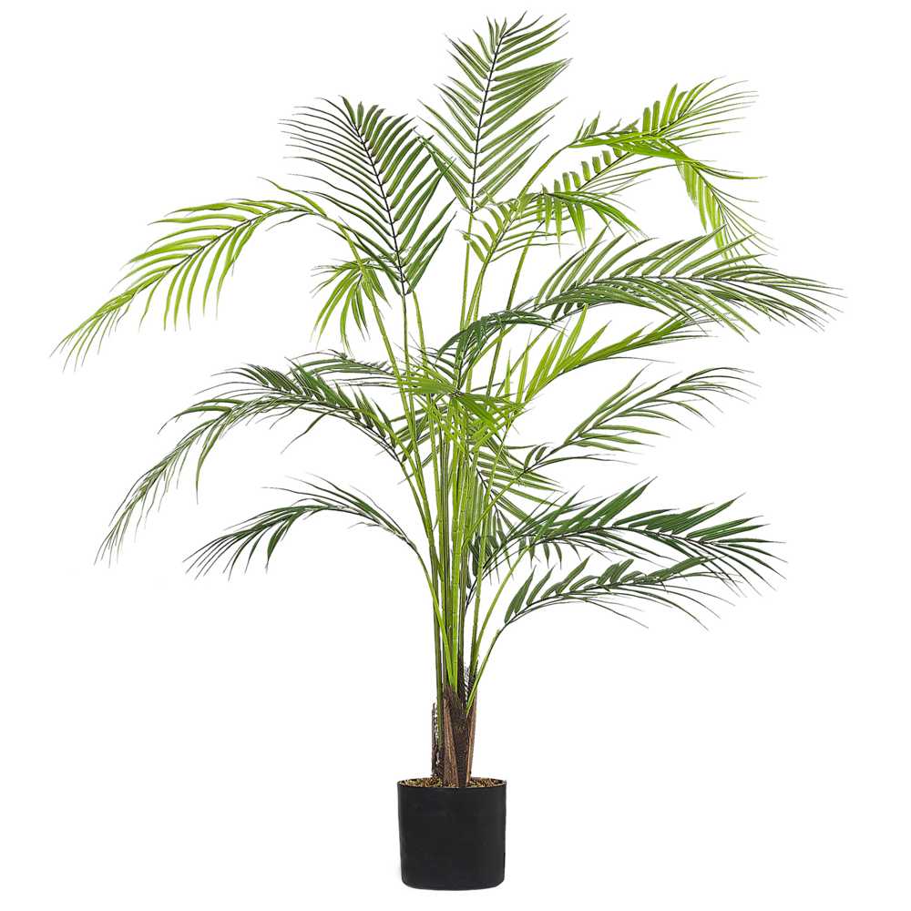 Beliani Dirbtinis augalas ARECA PALM 124 cm žalias