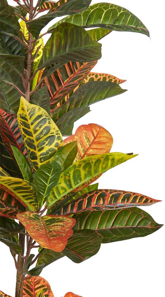 Beliani Dirbtinis augalas CODIAEUM 140 cm žalias