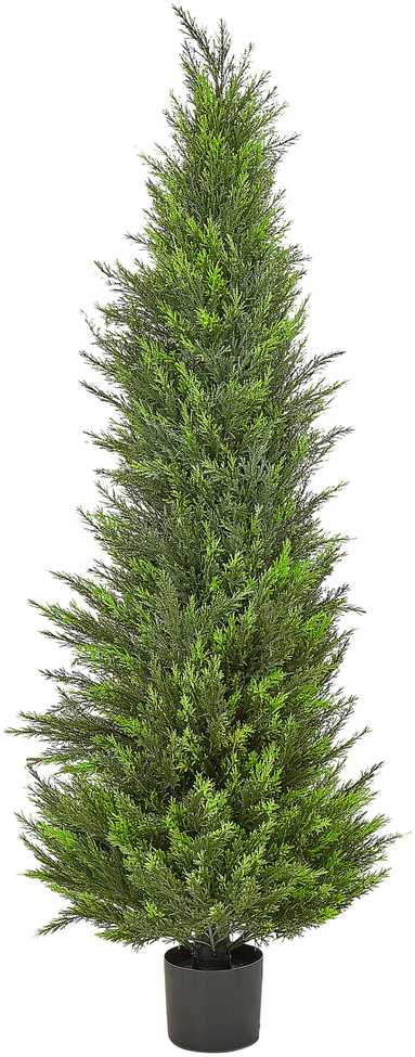 Beliani Dirbtinis augalas CEDAR TREE 153 cm žalias