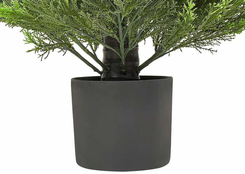 Beliani Dirbtinis augalas CEDAR TREE 153 cm žalias