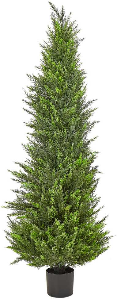 Beliani Dirbtinis augalas CEDAR TREE 153 cm žalias